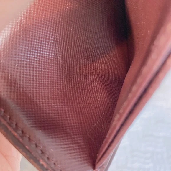 Authentic Louis Vuitton Cherry Monogram Mini Lin Canvas Compact Wallet - Picture 13 of 16